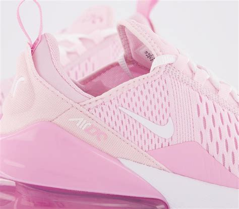 nike 270 pink weiss|nike pink 270 sneakers.